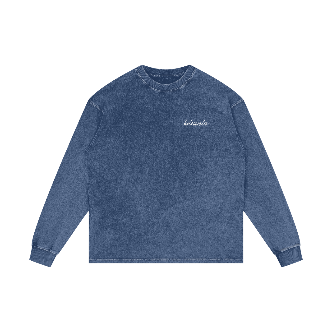 TEXAS SUNRISE — ACID WASH OVERSIZED LONG SLEEVE T-SHIRT