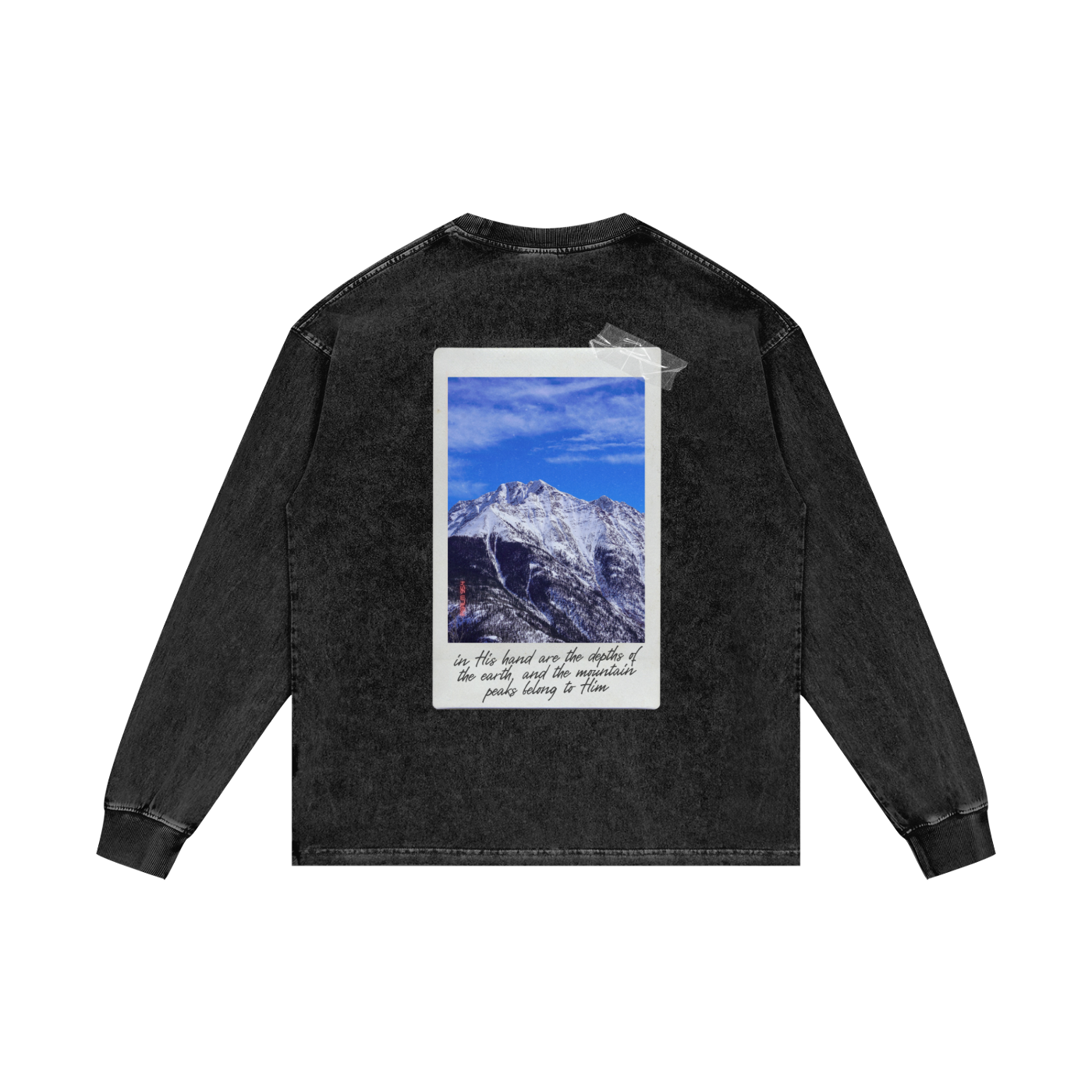 TWILIGHT PEAK COLORADO — OVERSIZED LONG SLEEVE T-SHIRT