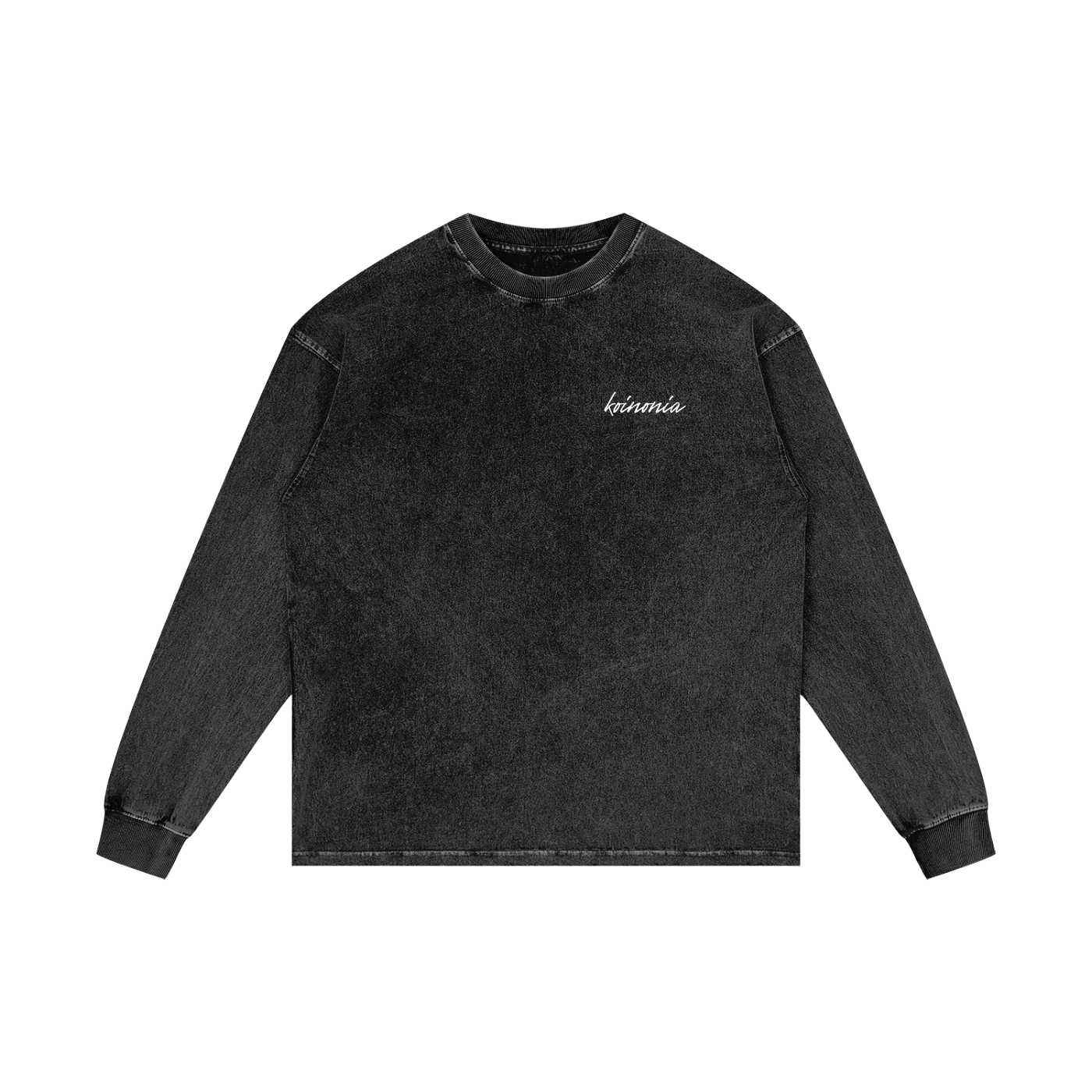TEXAS SUNRISE — ACID WASH OVERSIZED LONG SLEEVE T-SHIRT