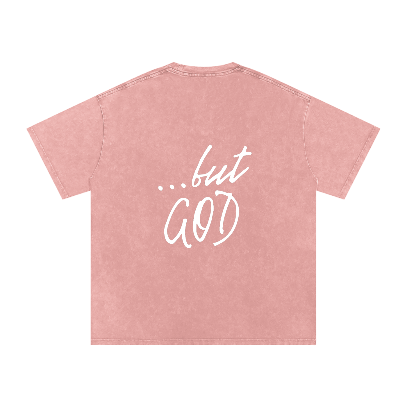 ...BUT GOD - VINTAGE FEEL OVERSIZED COTTON T-SHIRT
