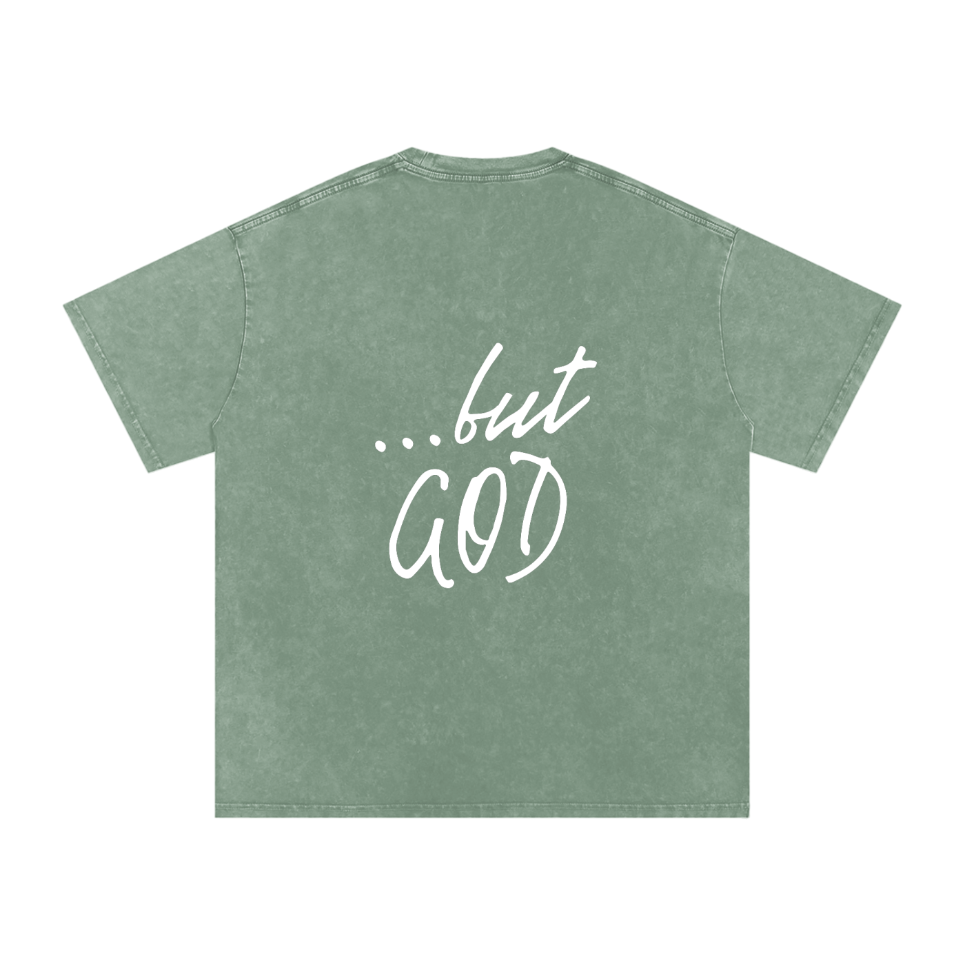 ...BUT GOD - VINTAGE FEEL OVERSIZED COTTON T-SHIRT