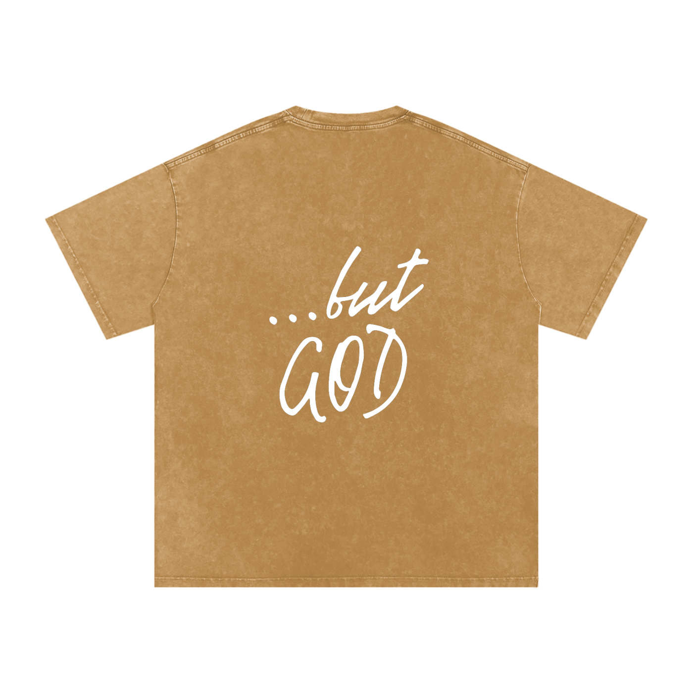 ...BUT GOD - VINTAGE FEEL OVERSIZED COTTON T-SHIRT