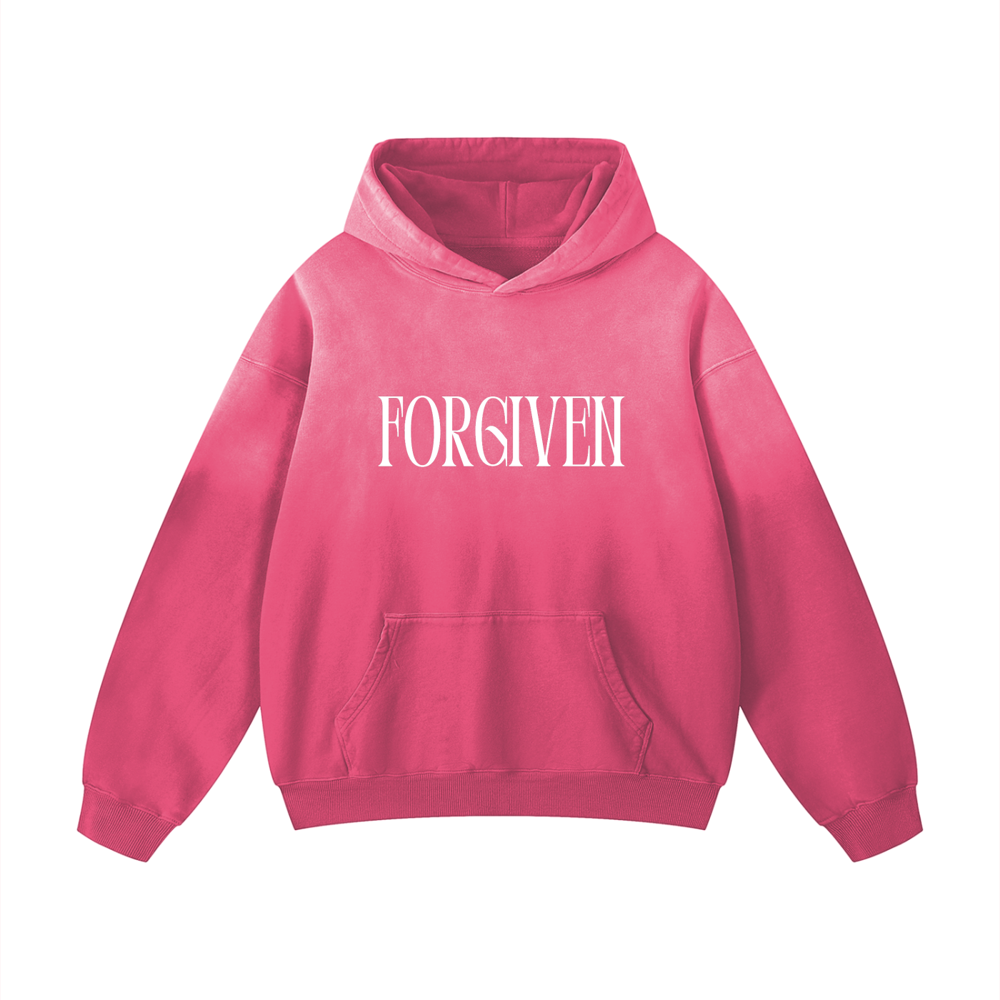 FORGIVEN — SUNFADE OVERSIZED PREMIUM HOODIE