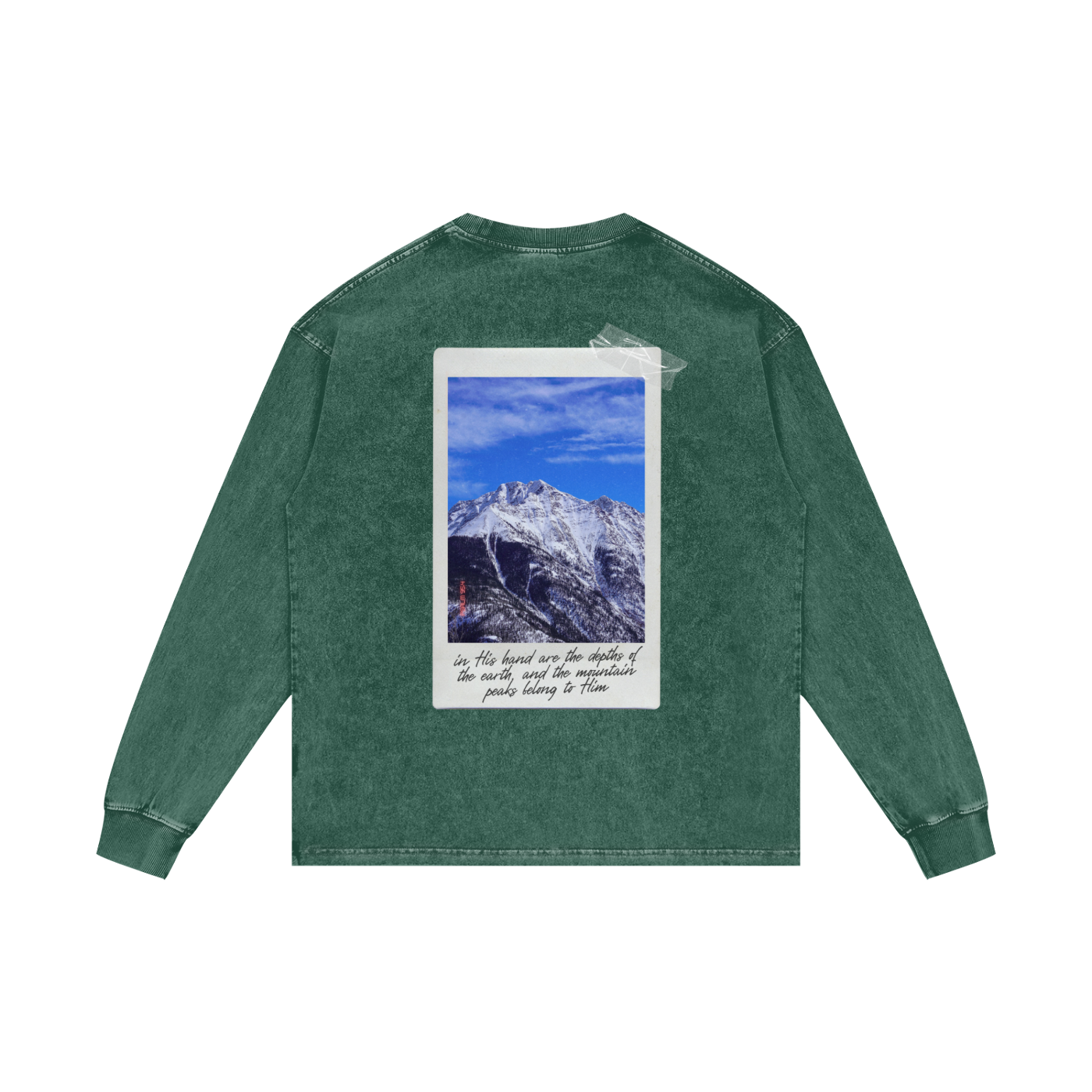 TWILIGHT PEAK COLORADO — OVERSIZED LONG SLEEVE T-SHIRT