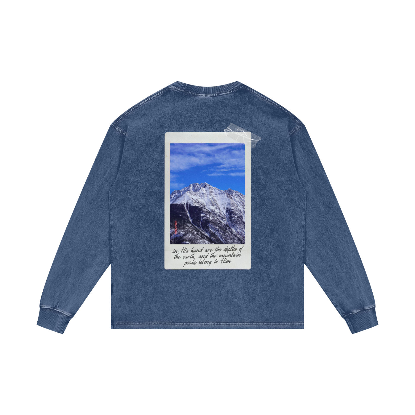 TWILIGHT PEAK COLORADO — OVERSIZED LONG SLEEVE T-SHIRT